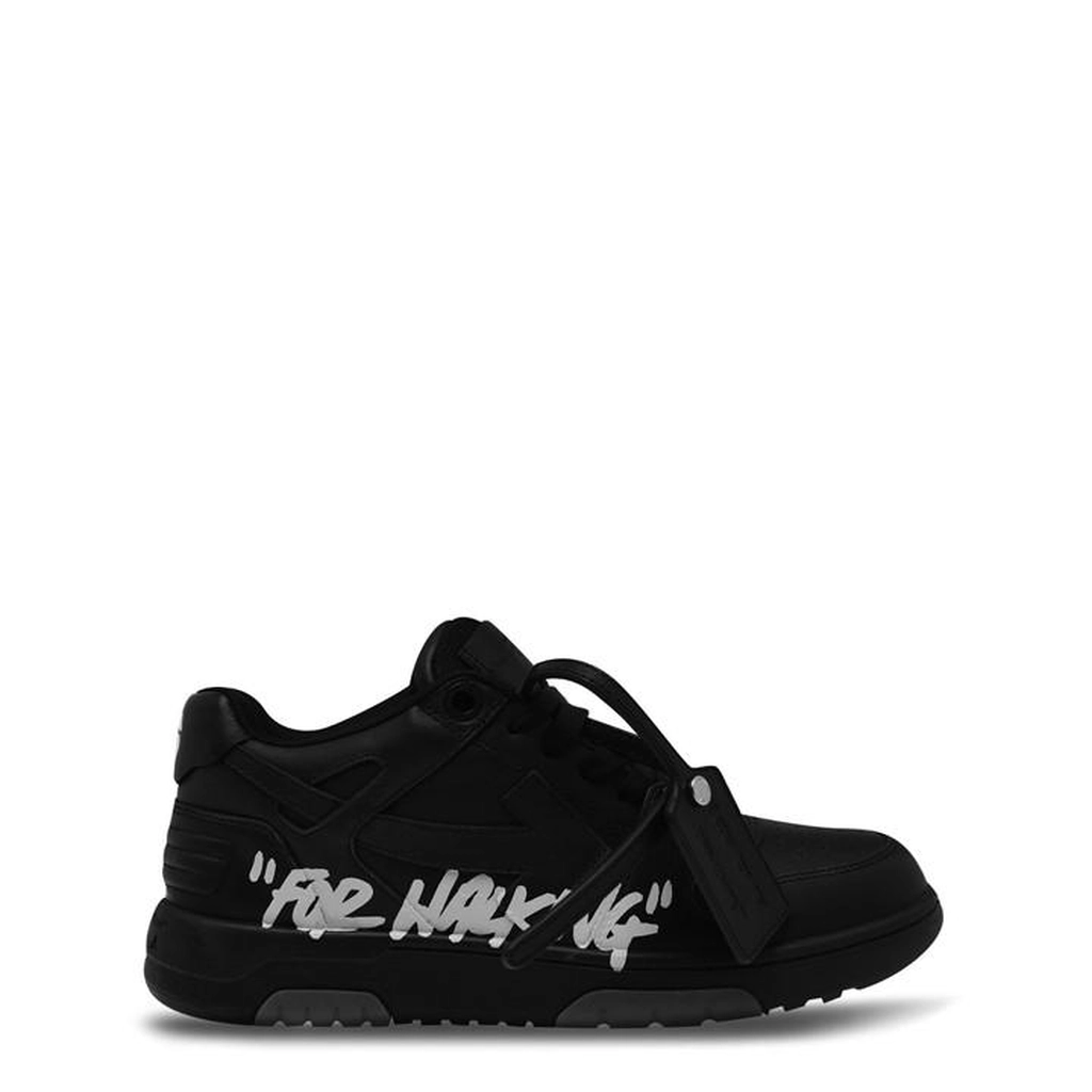 Off White Out Of Office Walking Trainers - Black